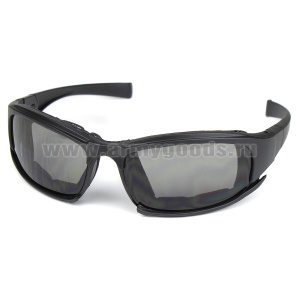 Очки защитные тактические (открытого типа) мод. 3 (в комплекте 3 доп. фильтра)