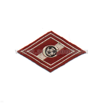 Шеврон вышит. ФК "Спартак" (ромб с эмбл.)