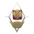 Значок мет. Военно-инженерный университет (ромб РФ) гор.эм.