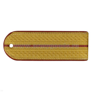 Погоны парад. зол. мет. ФСИН 1 краповый пр.