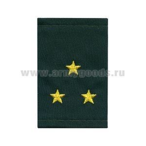 Ф/пог. Росгвардия (расцв. "Сосна") вышит. желт. (ст. лейтенант)