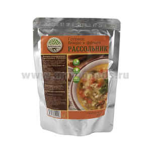 Консервы обеденные Рассольник (300 г) (готовое блюдо в фольге)