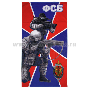 Пол-це махрово-велюровое ФСБ (75 x 150 см)