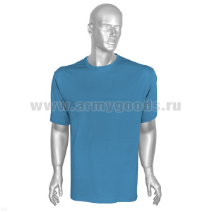 Футболка Classic Lux (плотность 155 г/м2) голубая