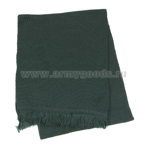Шарф (кашне) темно-зеленый (Росгвардия) п/ш