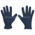 Перчатки флисовые синие