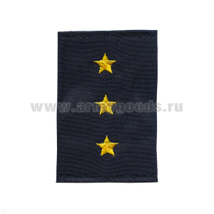 Ф/пог. синие (МЧС) вышит. желт. (ст. прапорщик)