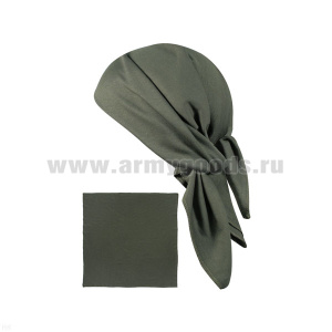 Бандана (квадратная) оливковая
