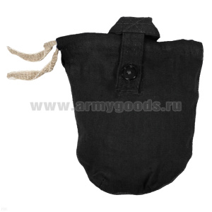 Чехол для фляги армейской черный