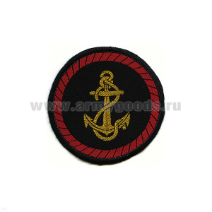 Шеврон тканый Штат МП (кругл.) d=6,5 см