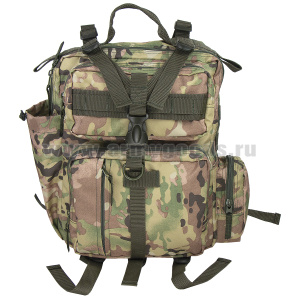 Рюкзак Кадет "мультикам" (ширина - 27 см, глубина - 10 см, высота - 36 см)