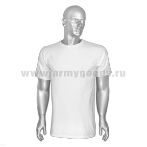 Футболка кулирка белая р-ры с 44 по 60