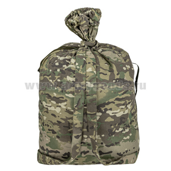 Вещмешок солдатский бол (100 л) ткань палаточная 275 гр/м2, х/б 100% "мультикам" (РК-9)