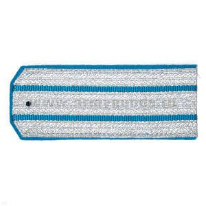 Погоны казачьи серебристые голуб. кантом с 2 голуб. просв. (терское казачество)