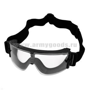 Очки защитные 15634000 тактические на резинке черные