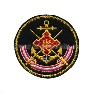 Шеврон вышит. Ленинградская ВМБ