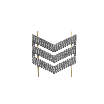 Лычка мет. ВС Сержант серебр.