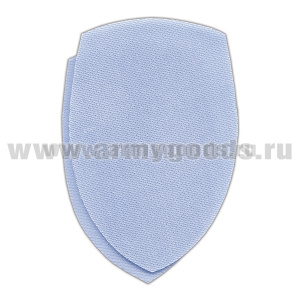 Контактная лента (липучка) для шеврона полиции (голубая)