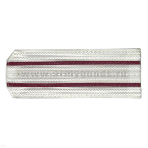 Погоны бел. 2 крап. пр. (на пластике)