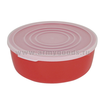 Миска пластиковая с крышкой (1,7 л)