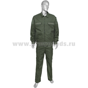 Костюм лет. МО офисный оливковый (ткань Rip-Stop) (ТУ 858-6291-2013) р-ры с 62