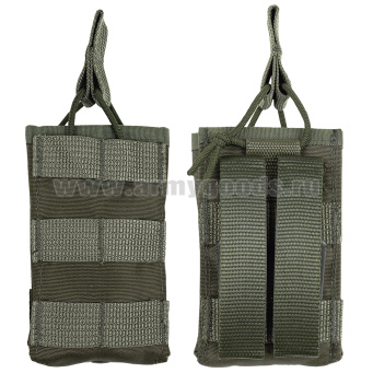 Подсумок открытого типа для 1 маг АК (оливковый) (с системой крепления "MOLLE") 