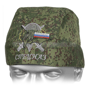 Бандана сшитая "русская цифра" с вышивкой Спецназ