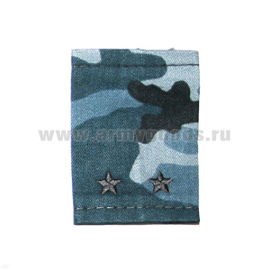 Ф/пог. 4-хцв. серые вышит. черн. (лейтенант)