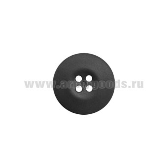 Пуговица пласт. НАТО 20 мм черная