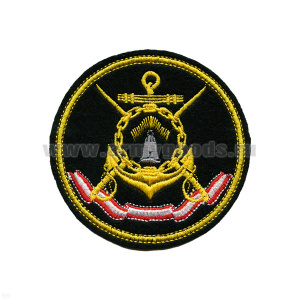 Шеврон вышит. Кольская флотилия разнородных сил СФ