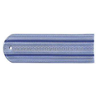 Погоны серо-голуб. 2 васильк. пр. без канта Юстиция н/о на рубашку