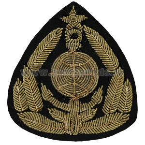 Кокарда канит. лат. Морской флот (глобус, 5 листиков, со звездой)