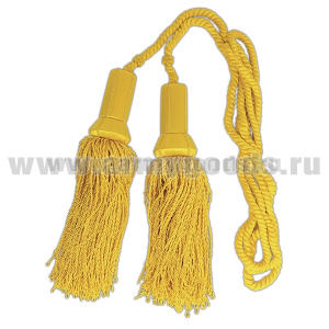 Кисти для знамени (желтый шелк)