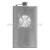 Фляга нерж/ст с лазерной гравировкой ГРУ (8, 9 или 10 OZ;  240, 270 или 300 мл)
