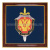 Герб вышит. ФСБ (35 х 35 см, в рамке)