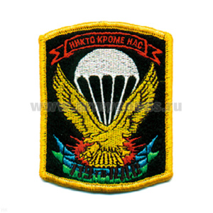 Шеврон вышит. 119 гв. ВДВ (никто кроме нас)