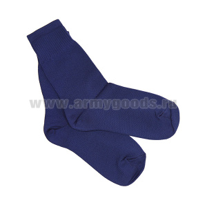 Термоноски синие тонкие (А008) 100% полипропилен (Юнармия)