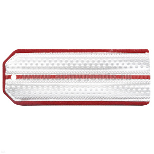 Погоны белые (красн. кант) 1 красн. пр. (Следственный комитет)