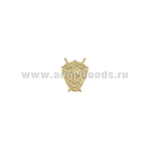 Эмбл. на погоны мет. Следственный комитет зол. (на закрутке)