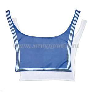 Гюйс ДМБ без рисунка шелк светлый