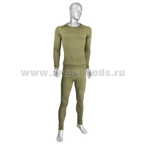 Термобелье оливковое ("Silver Pinquin" Sense) 100% ПП (065/085)