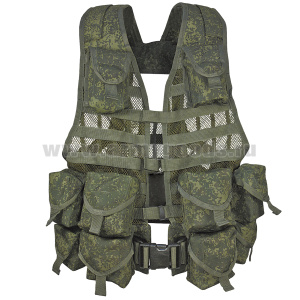 Жилет разгрузочный тактический (УМТБС) Спецназ Снайпер "русская цифра"