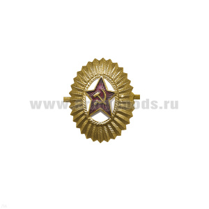 Кокарда мет. СА офиц. состав мал. зол.