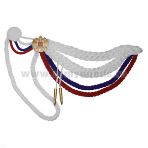 Аксельбант ДМБ цветной "пули"