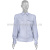 Рубашка форм. офиц. женская (дл.рук.) бледно-голубая Полиция р-ры с 32 по 42