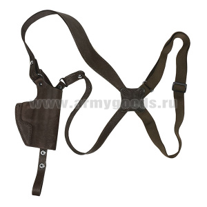 Кобура оперативная под пистолет Вальтер-СП-88, Гроза, Хорхе, Гранд Пауэр, Inna) ОК-15 коричневая