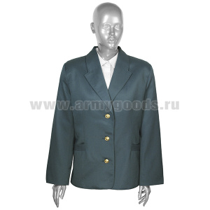 Китель женский п/ш МЧС "морская волна"