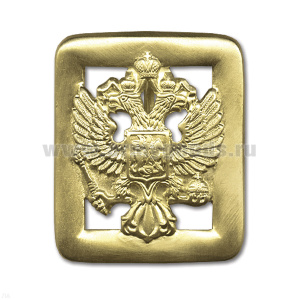 Пряжка генеральская Орел РФ с просечками