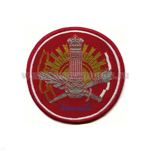 Шеврон тканый Военный университет г. Москва