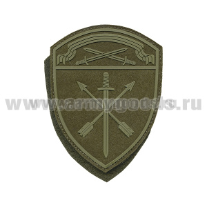 Шеврон пласт Росгвардия Северо-Западный ВО (В/ч оперативного назначения) полевой на липучке